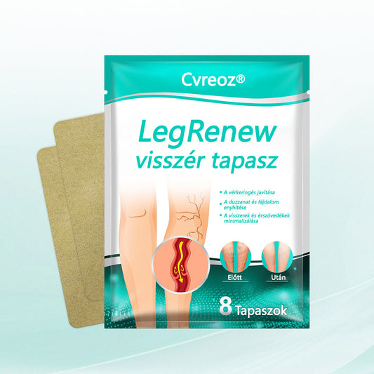 Cvreoz® LegRenew visszér tapasz javítja a vénák egészségét és megszünteti a visszereket🌿Nincs tű, nincs műtét, csak biztonságos, gyengéd és hatékony eredmény✨