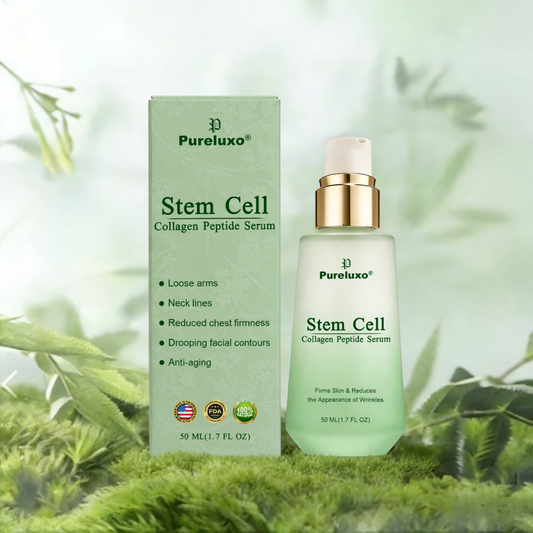 (Hivatalosan tanúsított és kizárólagosan engedélyezett)☘️Pureluxo® Őssejt- és Kollagénpeptid Szérum🪄(Feszesíti a bőrt és csökkenti a ráncok megjelenését)☘️