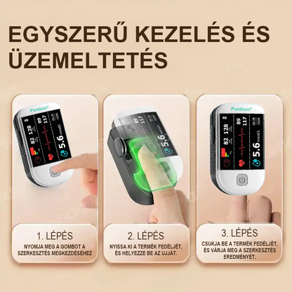 Pureluxo® következő generációs intelligens, többfunkciós, nem invazív lézeres vércukormérő 👩‍💼[99,9%-os pontosság]🍀