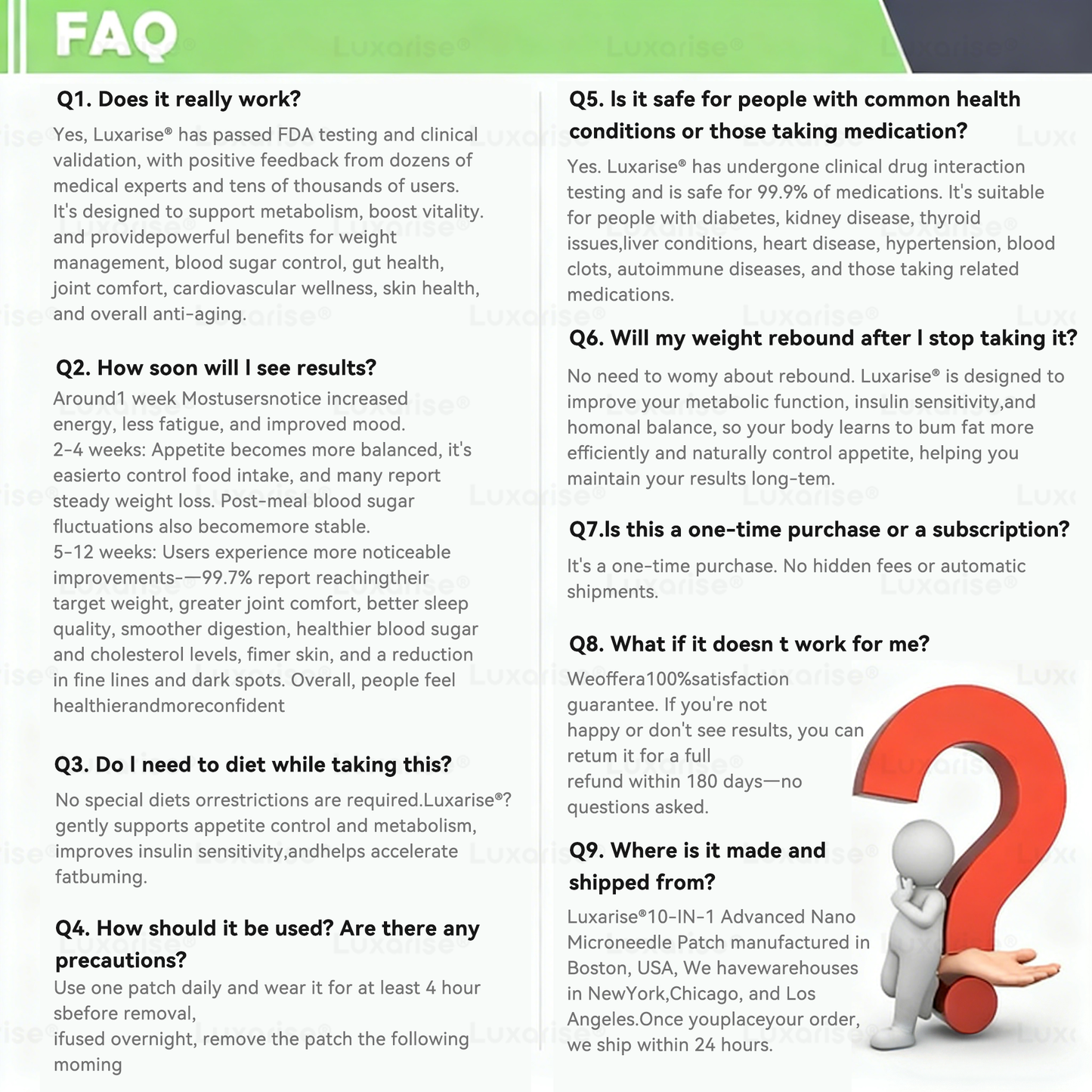 FDA-Registered & GMP Certified 👩‍⚕️ 𝑳𝒖𝒙𝒂𝒓𝒊𝒔𝒆® 𝑴𝒐𝒓𝒊𝒏𝒈𝒂 & 𝑩𝒆𝒓𝒃𝒆𝒓𝒊𝒏𝒆 10-𝑰𝑵-1 𝑨𝒅𝒗𝒂𝒏𝒄𝒆𝒅 𝑵𝒂𝒏𝒐 𝑴𝒊𝒄𝒓𝒐𝒏𝒆𝒆𝒅𝒍𝒆 𝑷𝒂𝒕𝒄𝒉 💎(𝐎𝐧𝐜𝐞 𝐃𝐚𝐢𝐥𝐲, 𝐯𝐢𝐬𝐢𝐛𝐥𝐞 𝐜𝐡𝐚𝐧𝐠𝐞𝐬 𝐢𝐧 𝟕 𝐝𝐚𝐲𝐬）✅ 𝐎𝐛𝐞𝐬𝐢𝐭𝐲, 𝐃𝐢𝐚𝐛𝐞𝐭𝐞𝐬, 𝐒𝐥𝐞𝐞𝐩 𝐀𝐩𝐧𝐞𝐚, 𝐀𝐧𝐝 𝐉𝐨𝐢𝐧𝐭 𝐈𝐬𝐬𝐮𝐞𝐬